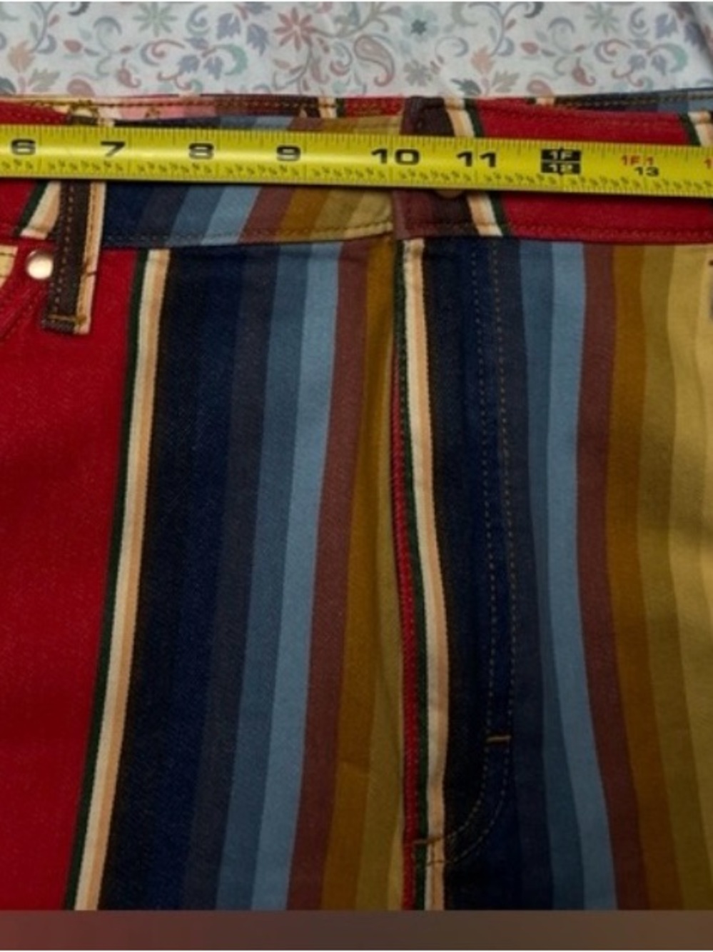Wrangler Multicolor Striped Bootcut Pants & Jacket Set - Picture 8 of 10